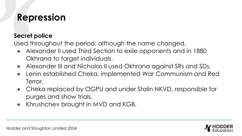 repression 1