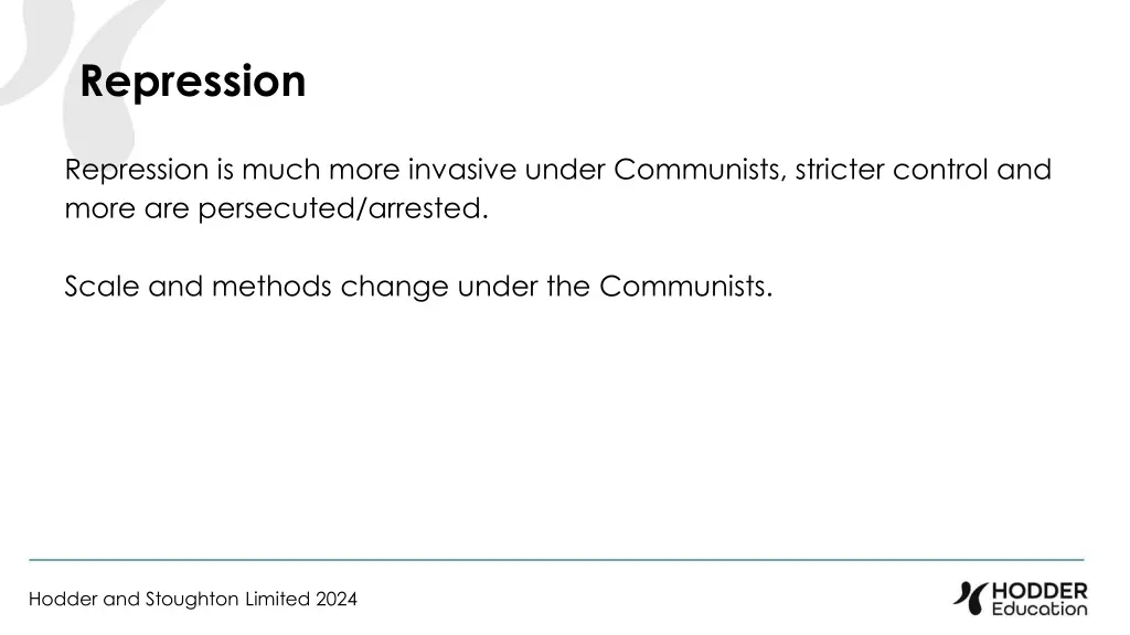 repression 9
