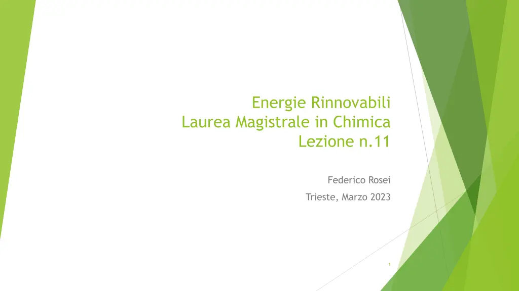 energie rinnovabili