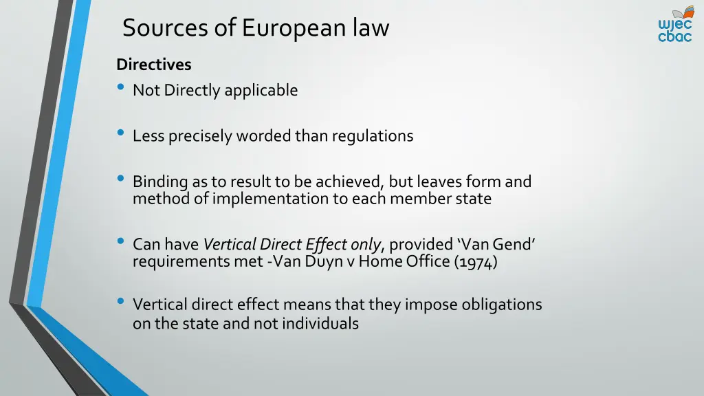 sources of european law 1