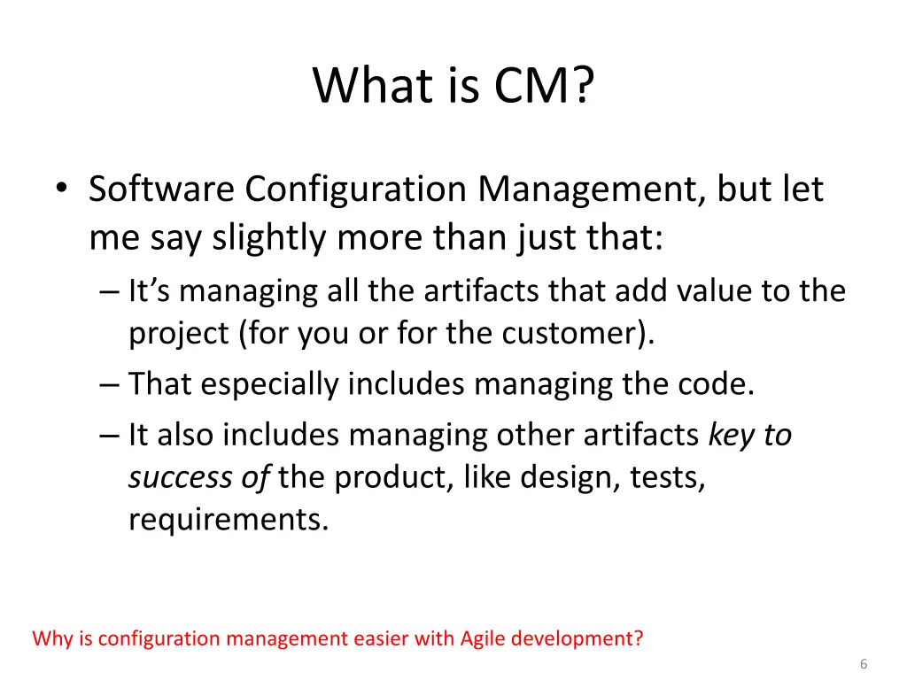 what is cm
