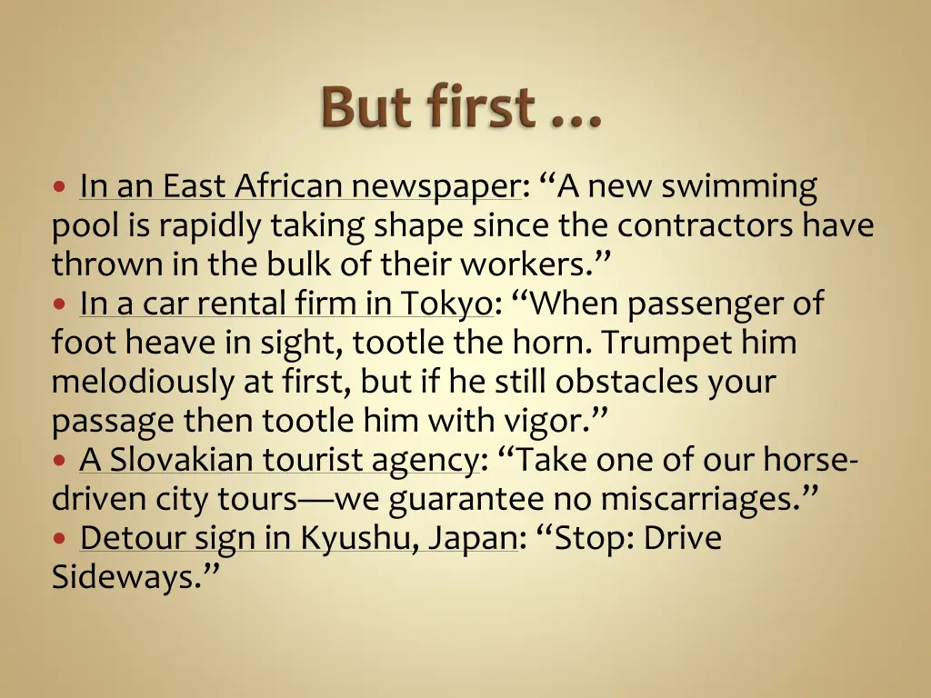 in an east african newspaper a new swimming pool