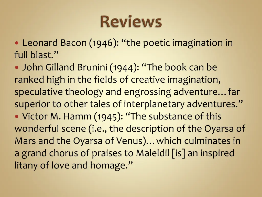 leonard bacon 1946 the poetic imagination in full