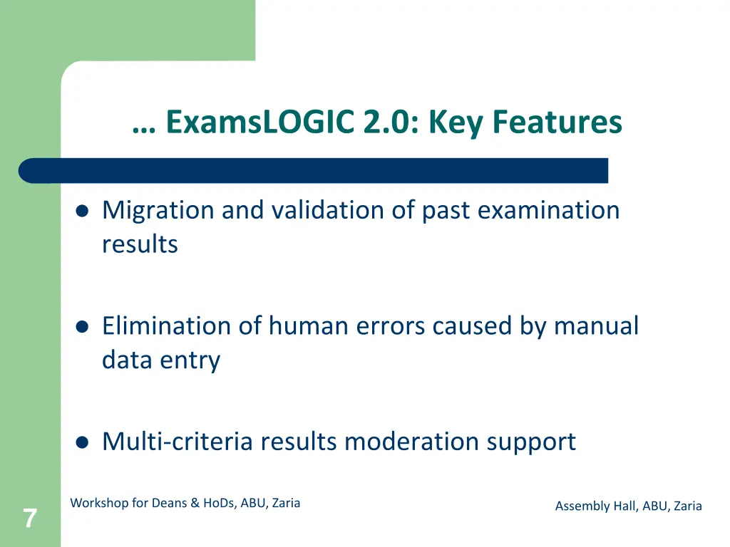 examslogic 2 0 key features 1