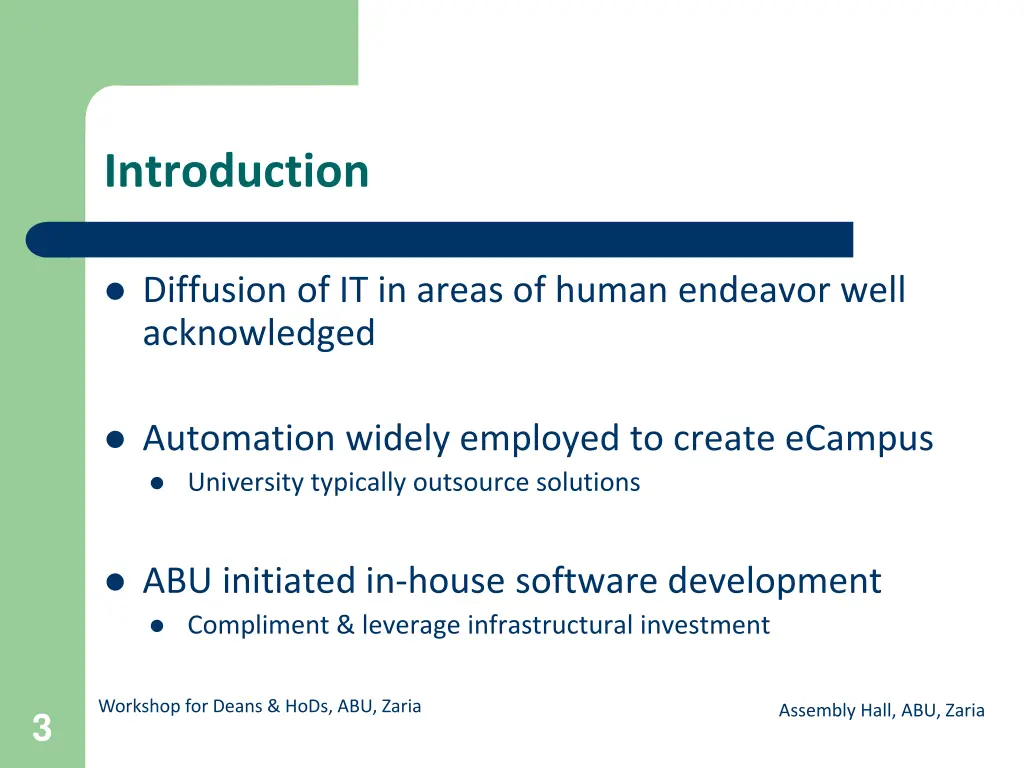 introduction