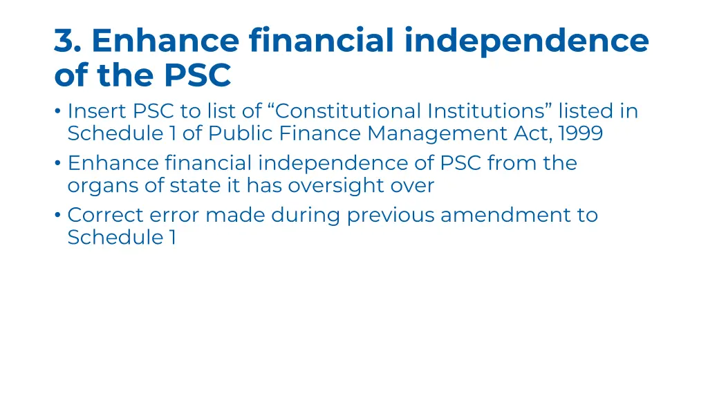 3 enhance financial independence