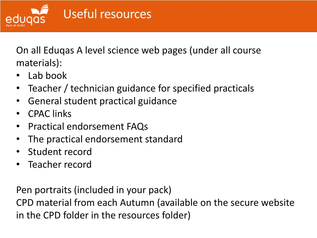 useful resources