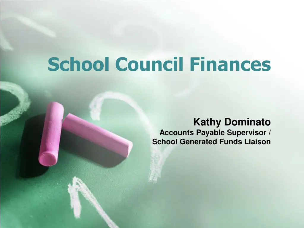 school council finances