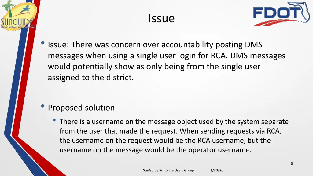 issue