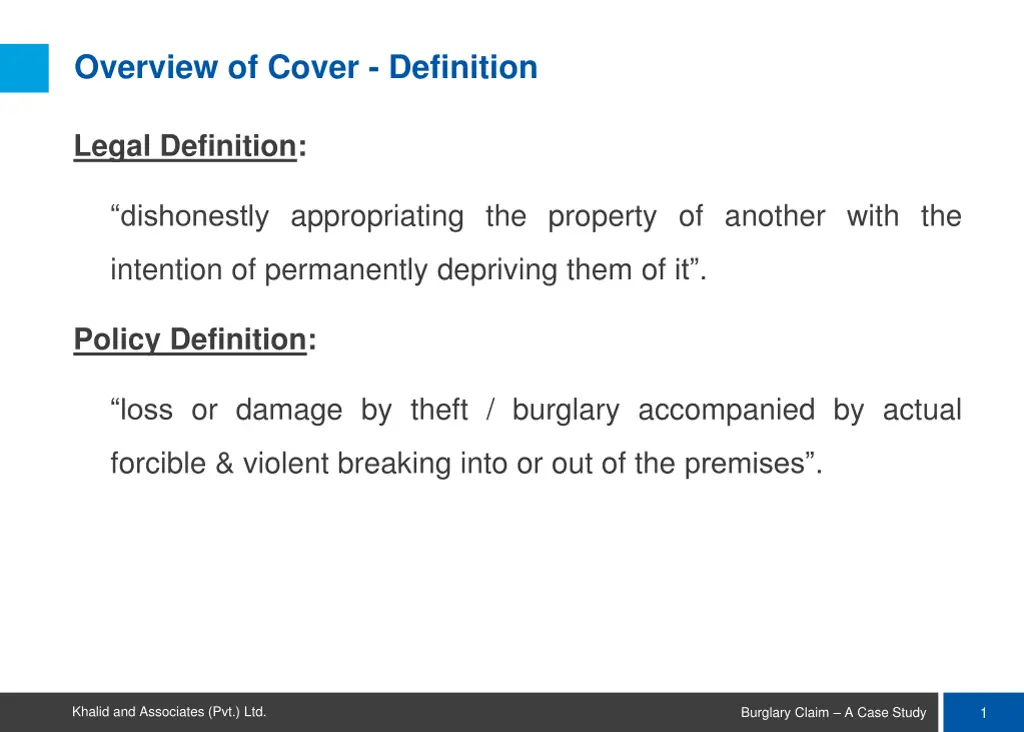 overview of cover definition