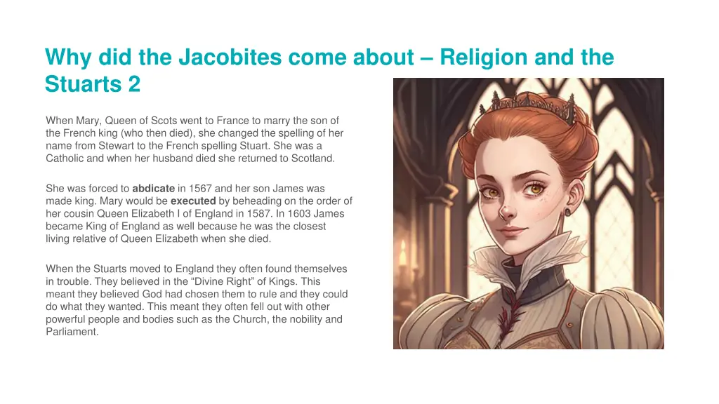 why did the jacobites come about religion 2