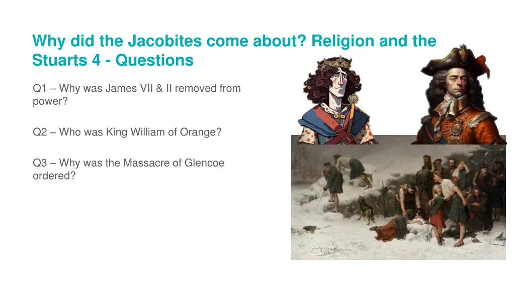 why did the jacobites come about religion 7