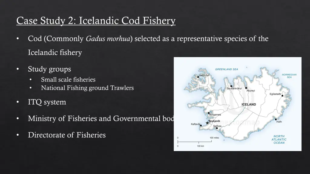 case study 2 icelandic cod fishery
