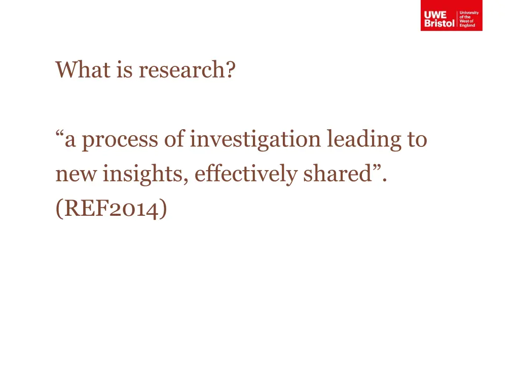 what is research