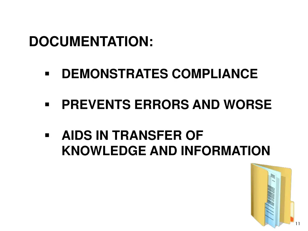documentation