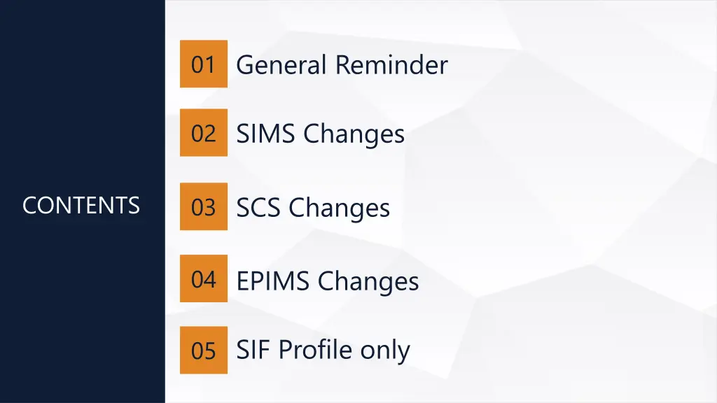 01 general reminder