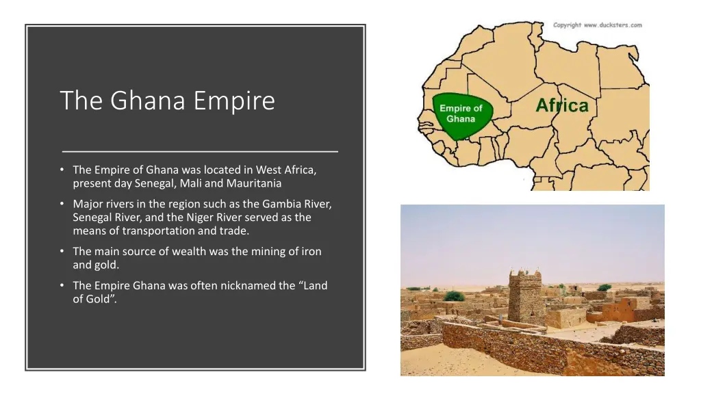 the ghana empire