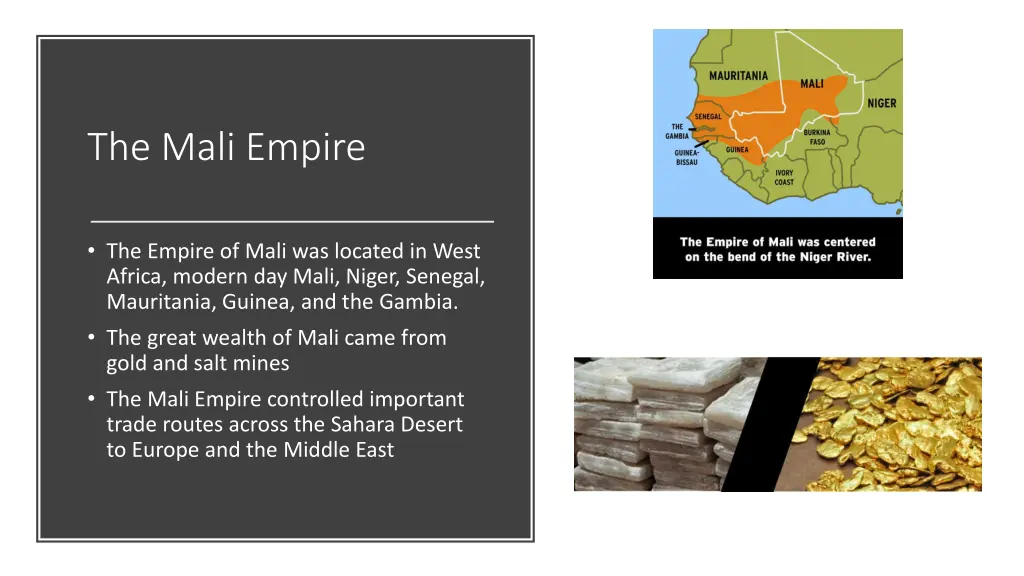 the mali empire