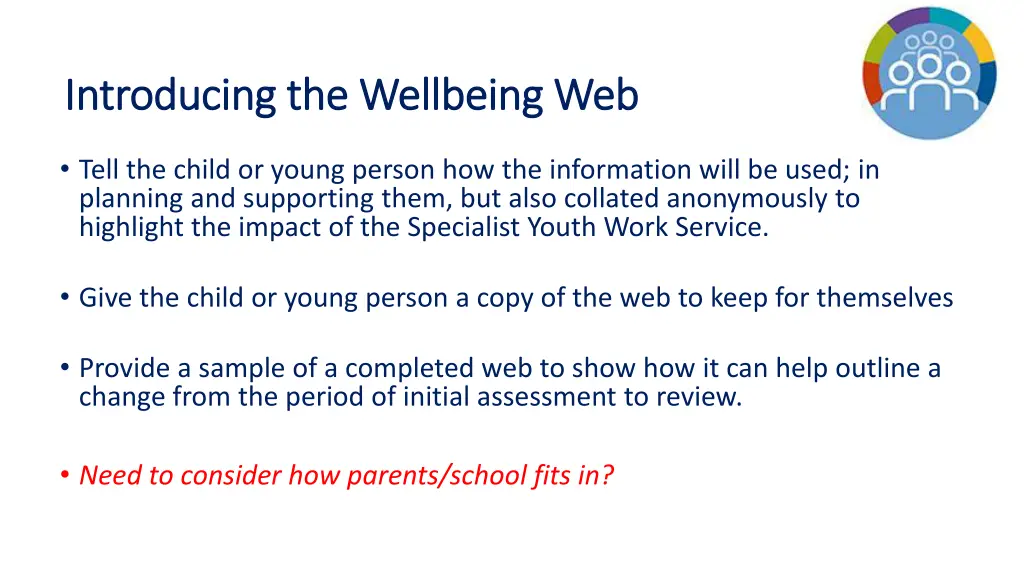 introducing the wellbeing web introducing
