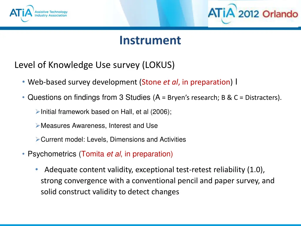 instrument