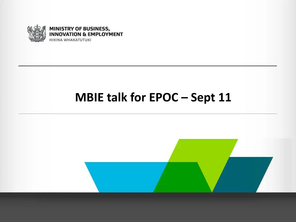 mbie talk for epoc sept 11