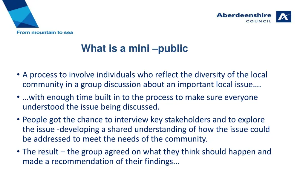 what is a mini public