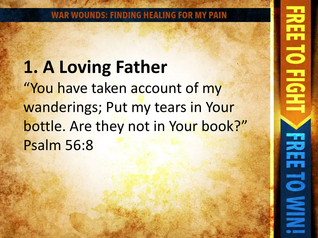 1 a loving father you have taken account