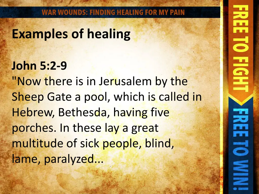 examples of healing