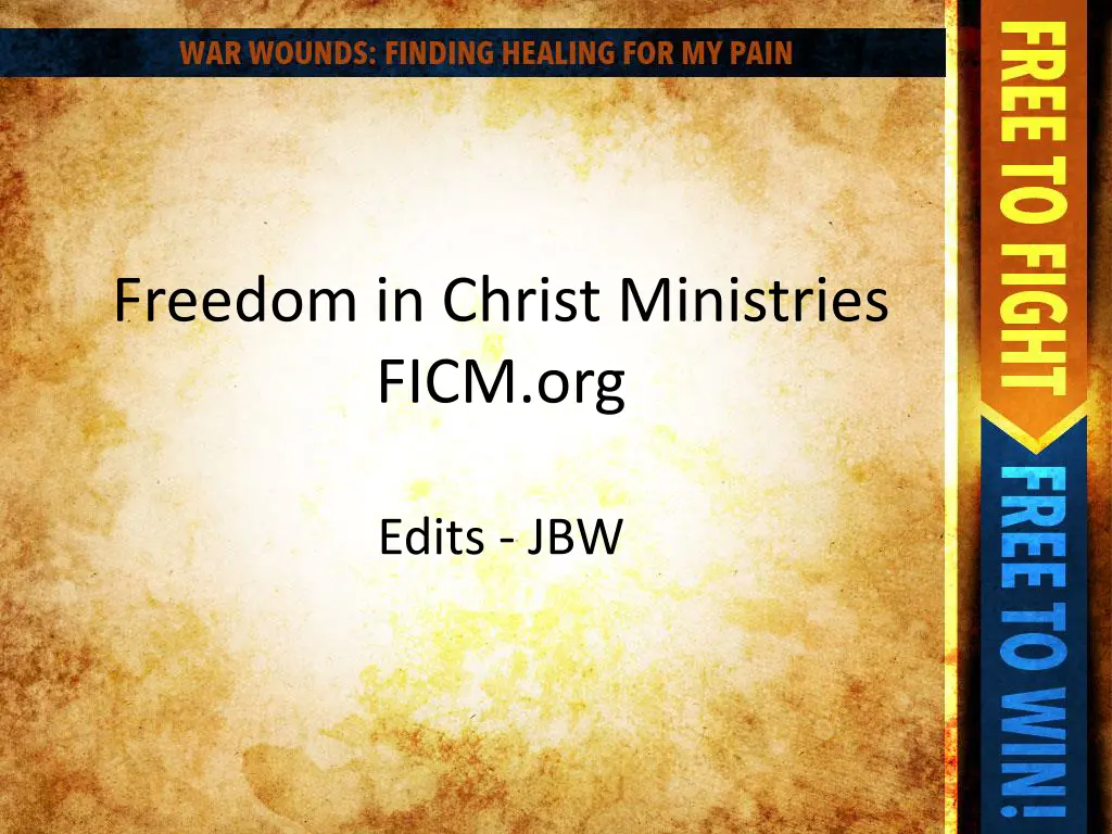 freedom in christ ministries ficm org