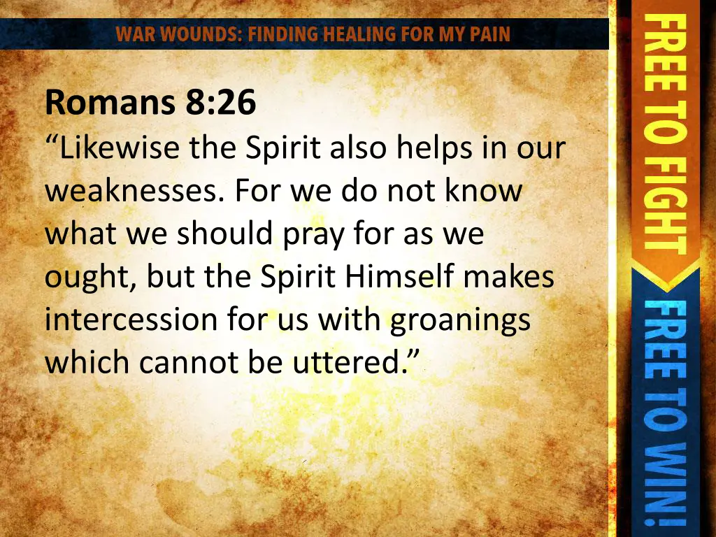romans 8 26 likewise the spirit also helps