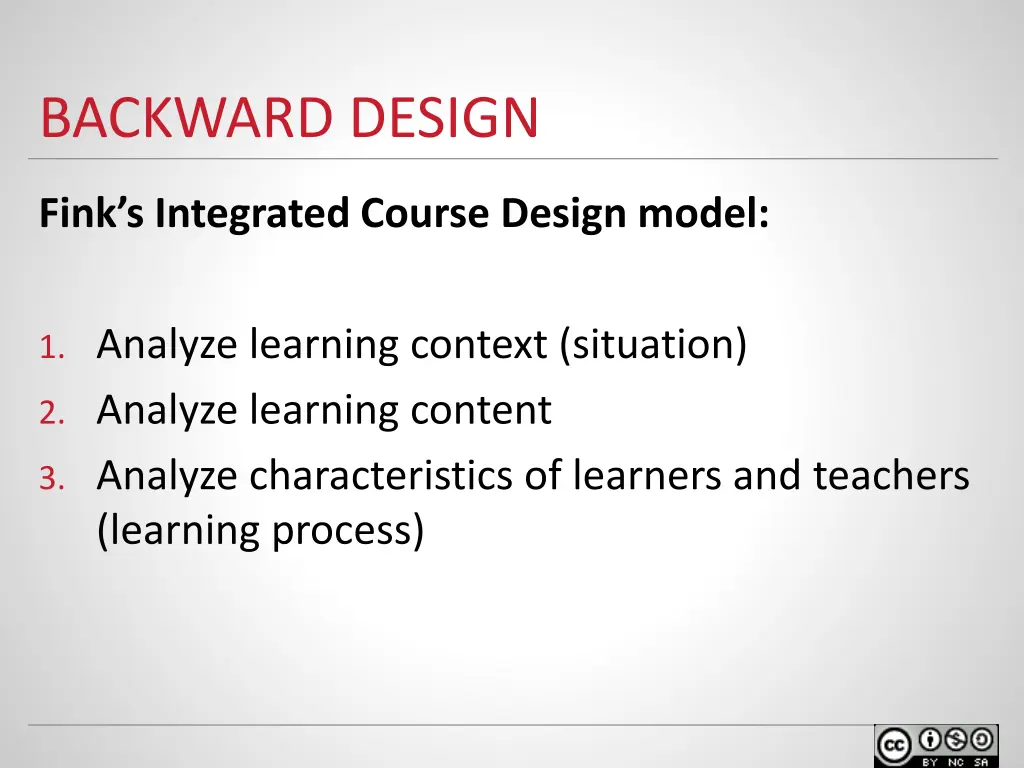 backward design 3
