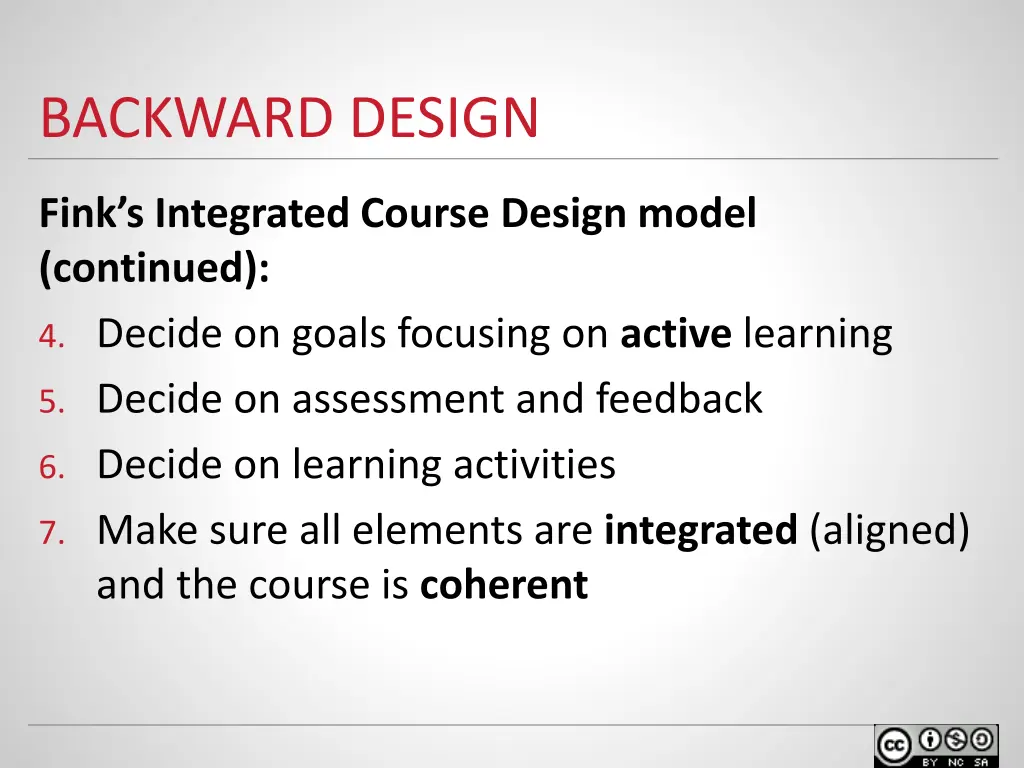 backward design 4