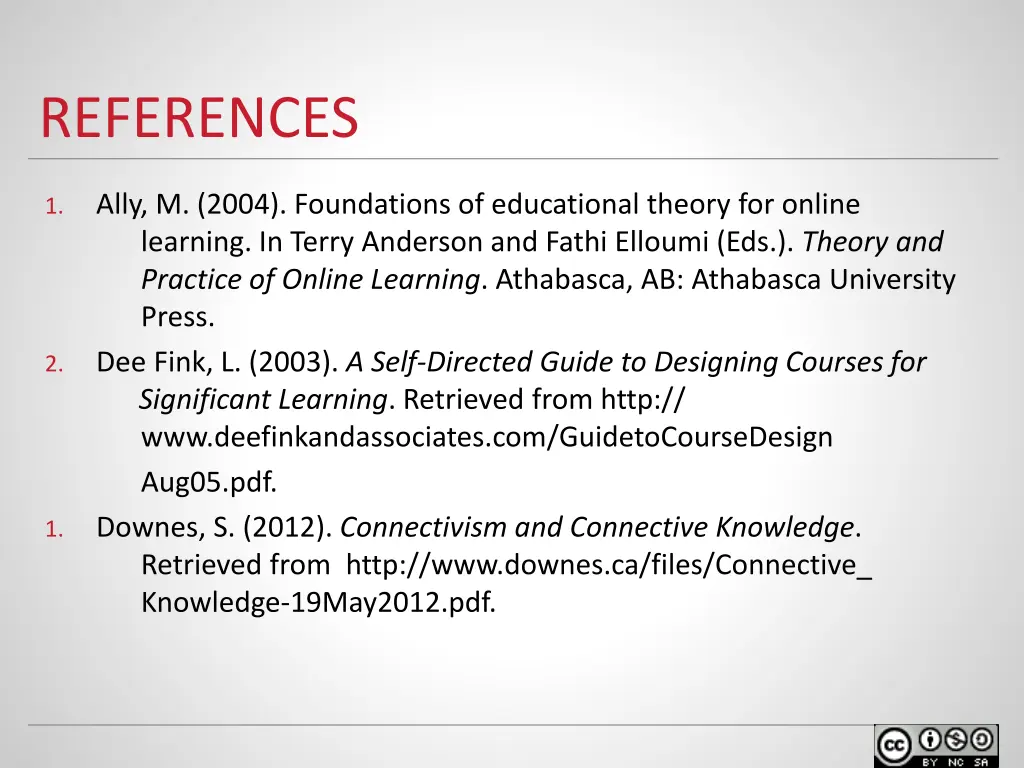 references