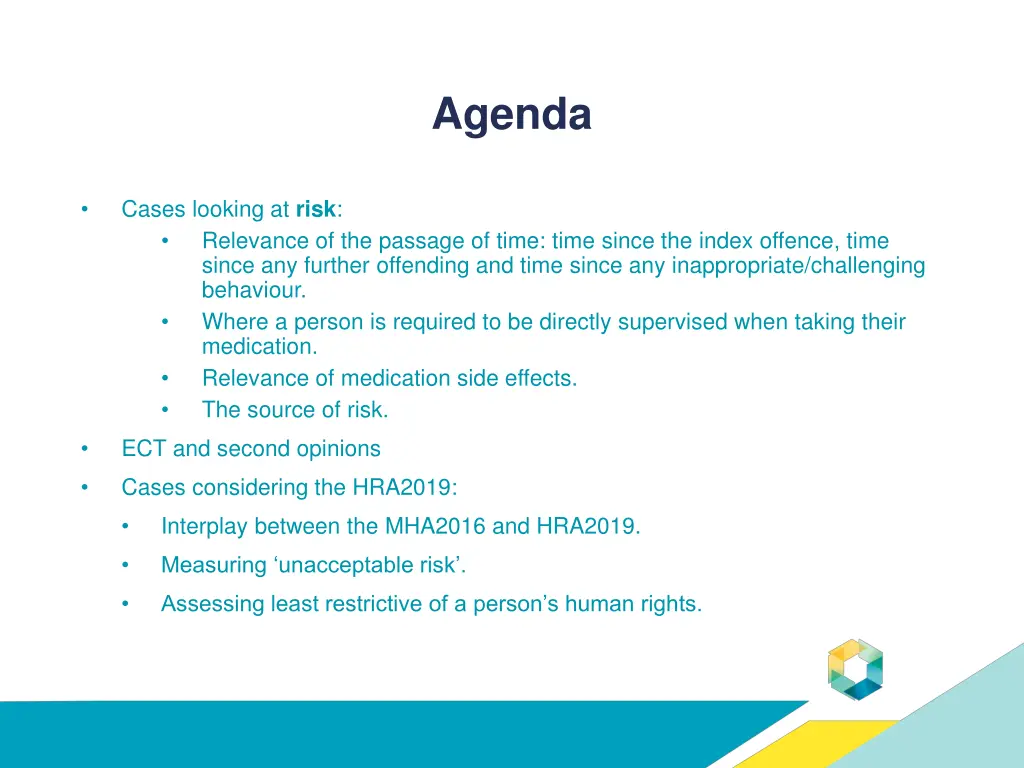 agenda