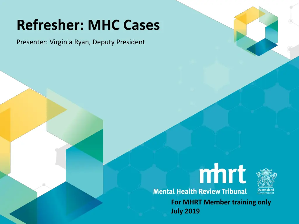 refresher mhc cases