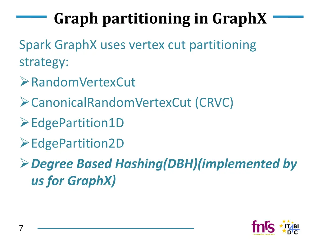 graph partitioning in graphx