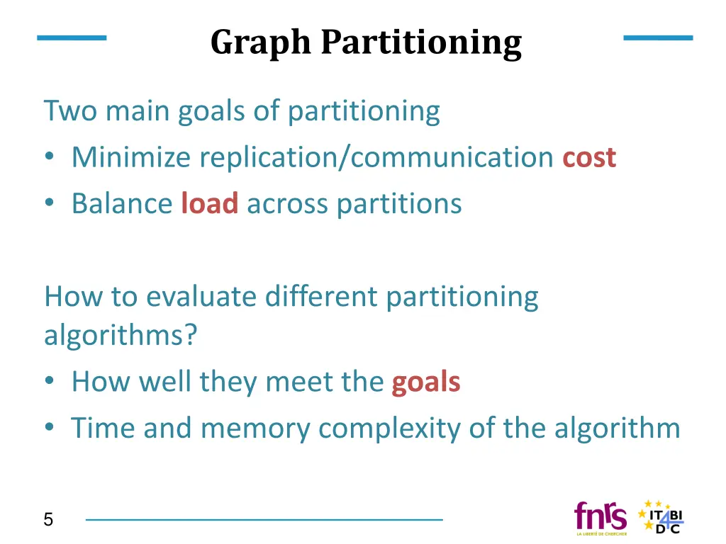 graph partitioning