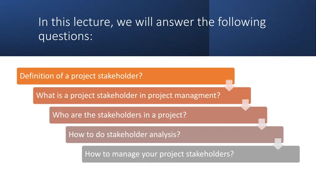 in this lecture we will answer the following