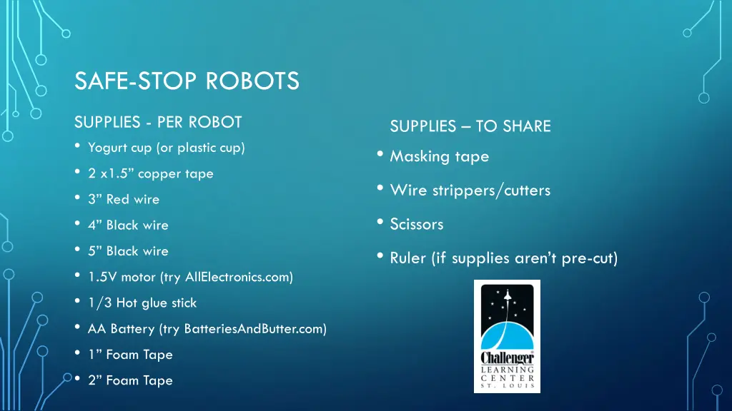 safe stop robots