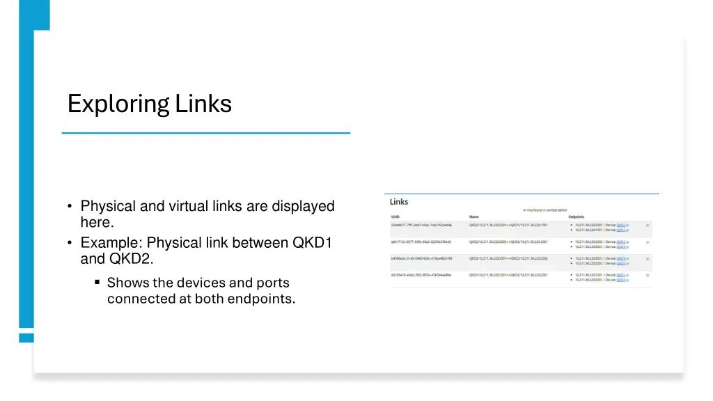exploring links