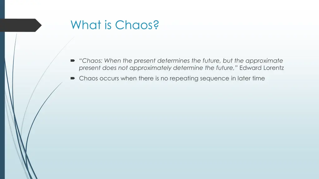 what is chaos