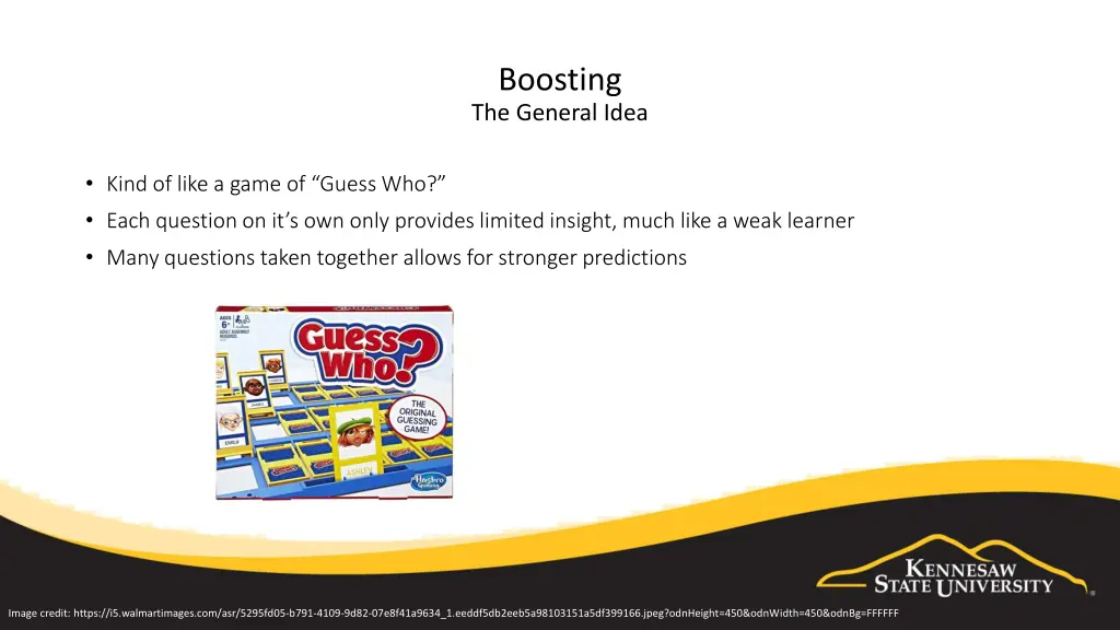 boosting the general idea