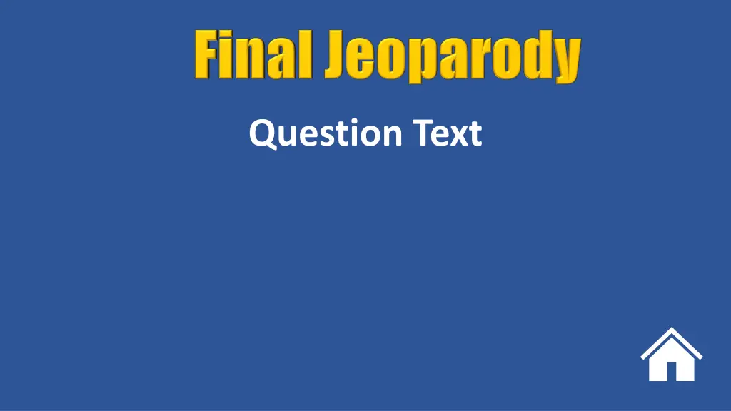 question text