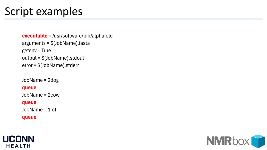script examples