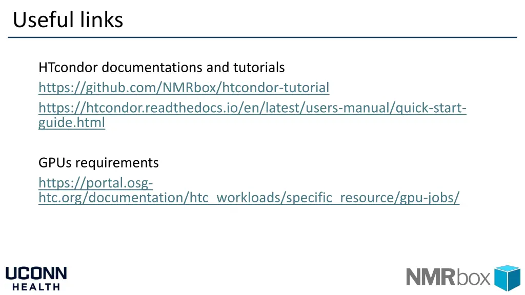 useful links