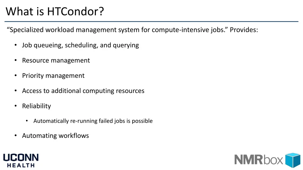 what is htcondor