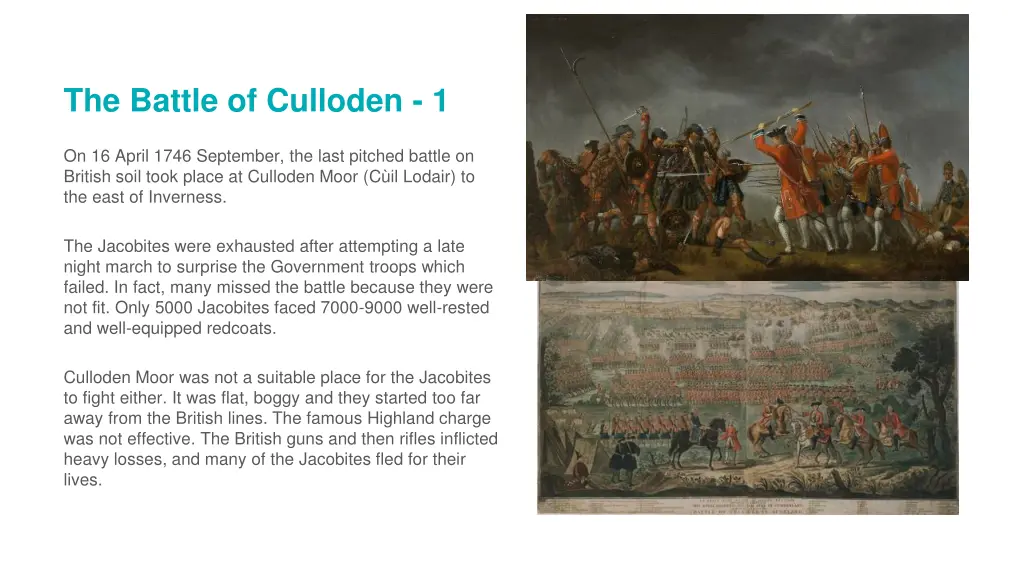 the battle of culloden 1