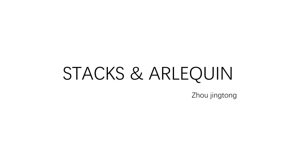 stacks arlequin