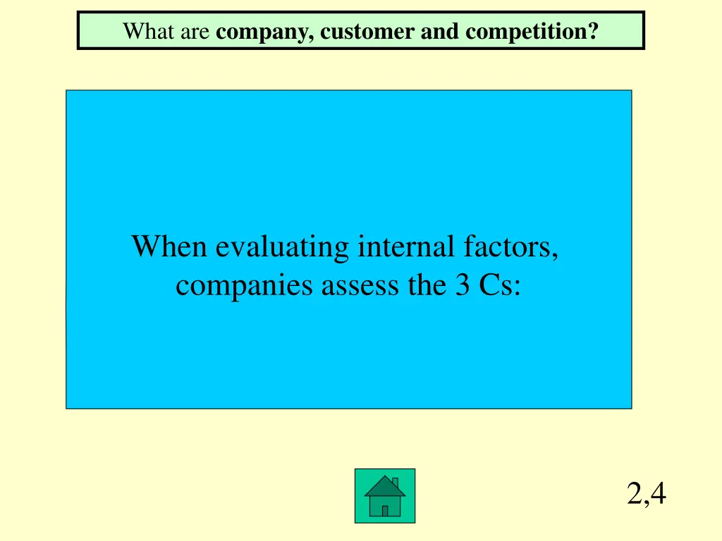 what are company customer and competition