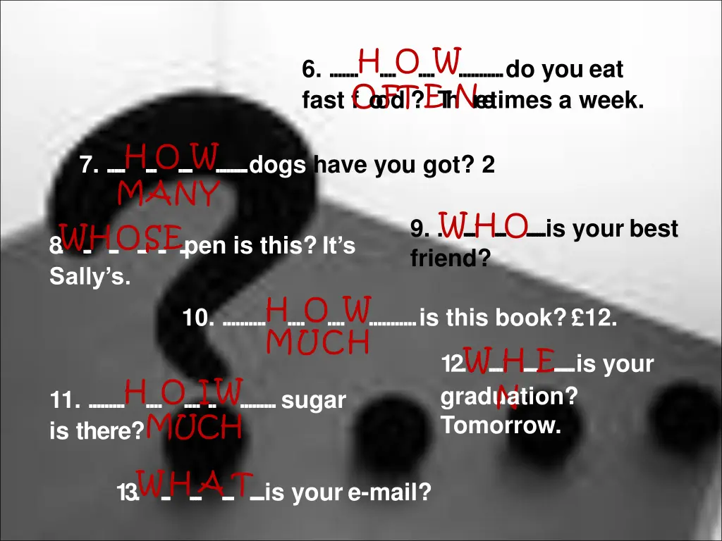 6 h o w do you eat fast